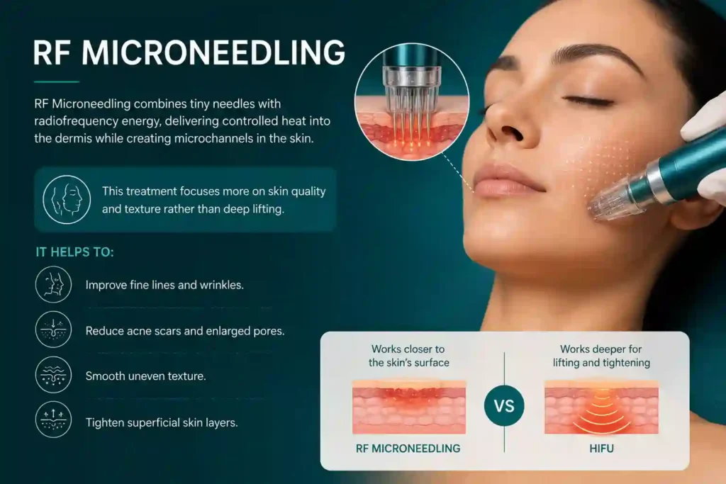 What Does RF Microneedling Do That HIFU Alone Cannot Southend